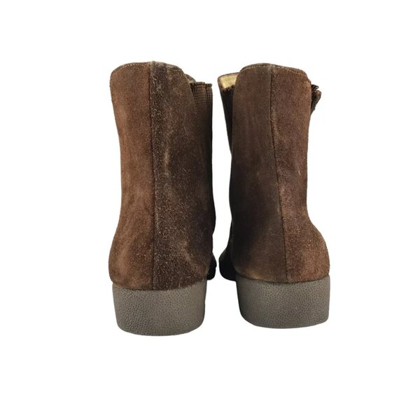 Reaction By Kenneth Cole Womens Brown Crepe Canaveral Chelsea Boots Size US 7.5M - Picture 5 of 10